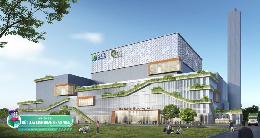 Giai đoạn 1 Nhà máy đốt rác phát điện Tâm Sinh Nghĩa (Củ Chi, TP. HCM) của BCG Energy có công suất 2.000-2.600 tấn rác/ngày