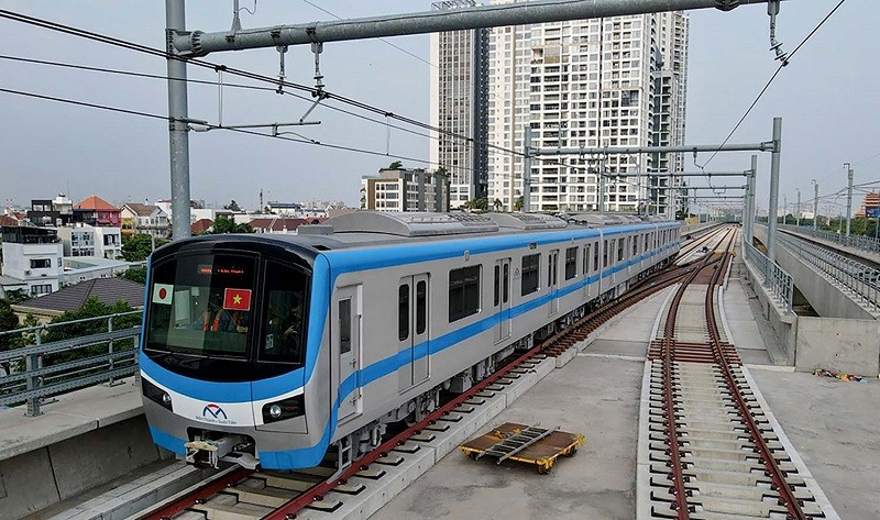 Tuyến metro số 1 (Bến Thành - Suối Tiên) chuẩn bị vận hành thương mại vào ngày 22/12/2024.