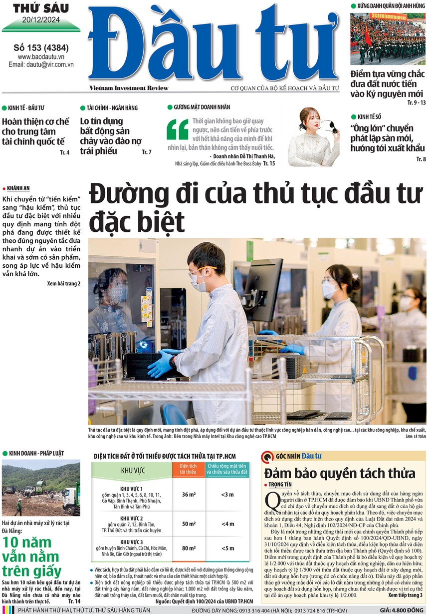 Báo Đầu tư số 153