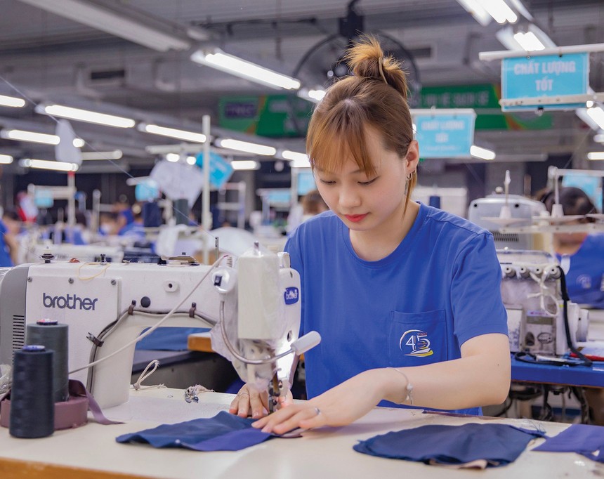 Với đà phục hồi mạnh mẽ của các đơn hàng, năm 2025, ngành dệt may đặt mục tiêu tăng trưởng khoảng 10% so với năm 2024