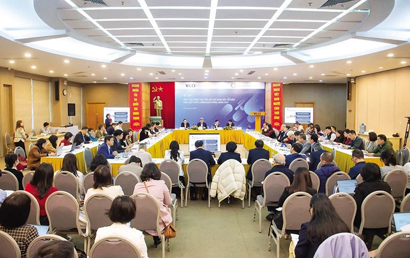 Hội thảo Góp ý Dự thảo Luật Chất lượng sản phẩm, hàng hóa do Liên đoàn Thương mại và Công nghiệp Việt Nam tổ chức 