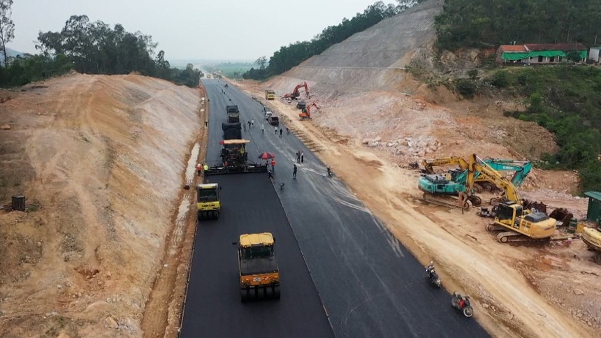 Dự án đầu tư công ở Hà Tĩnh - Ảnh: Đài PT&TH Hà Tĩnh