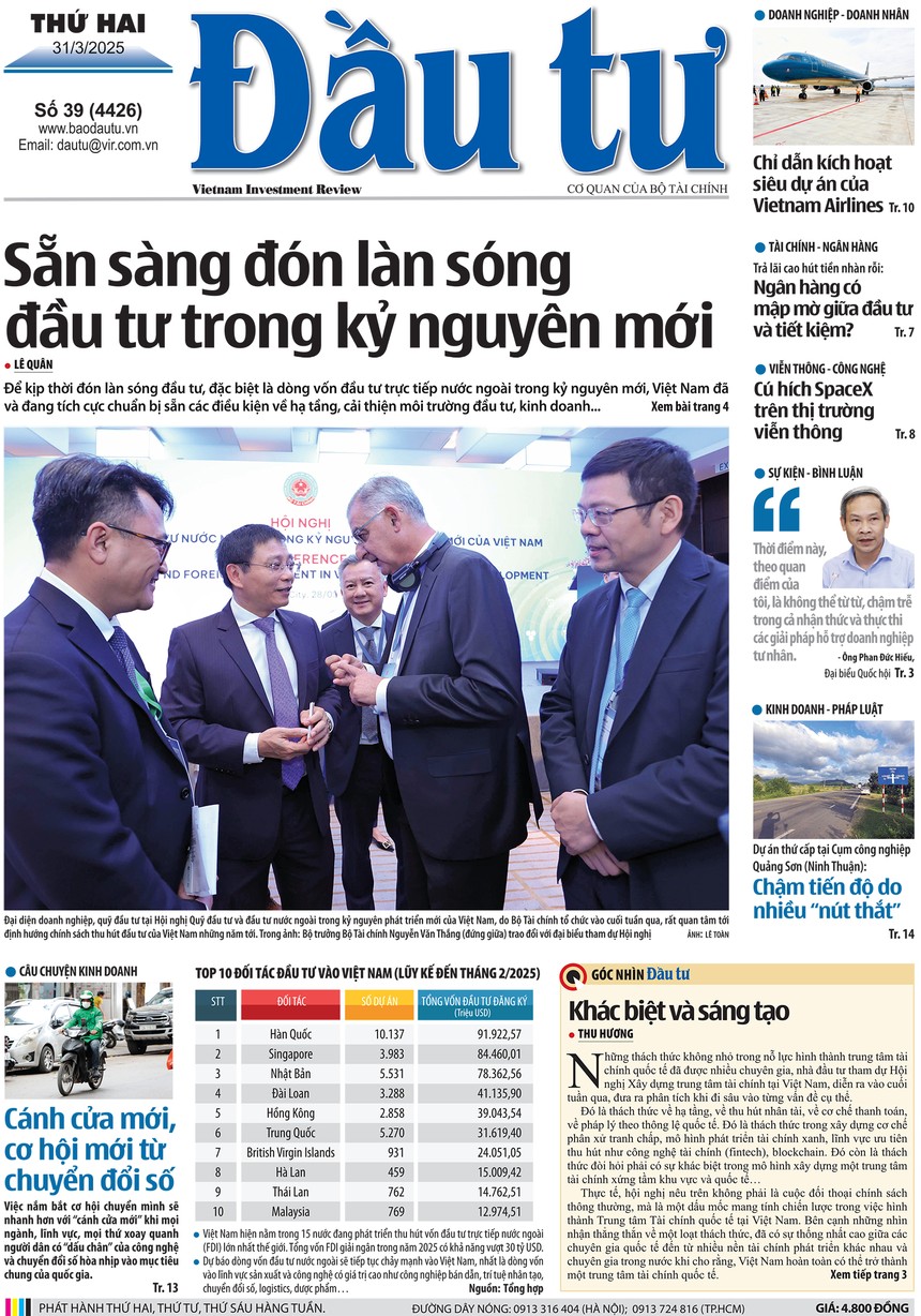 Báo Đầu tư số 39