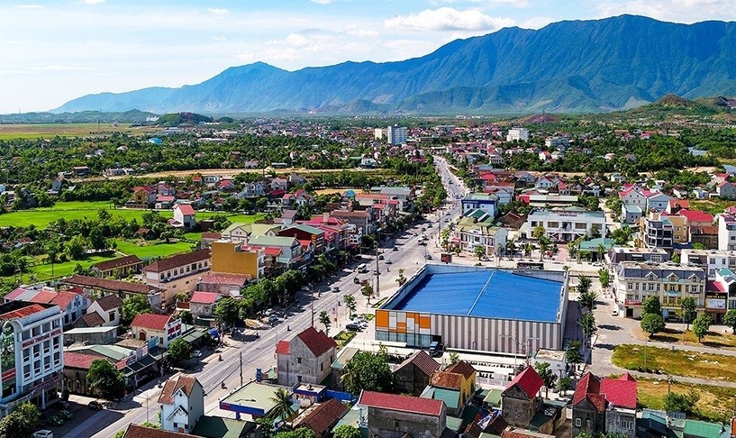 Quốc lộ 1A đoạn qua thị xã Kỳ Anh, Hà Tĩnh cần được nâng cấp.