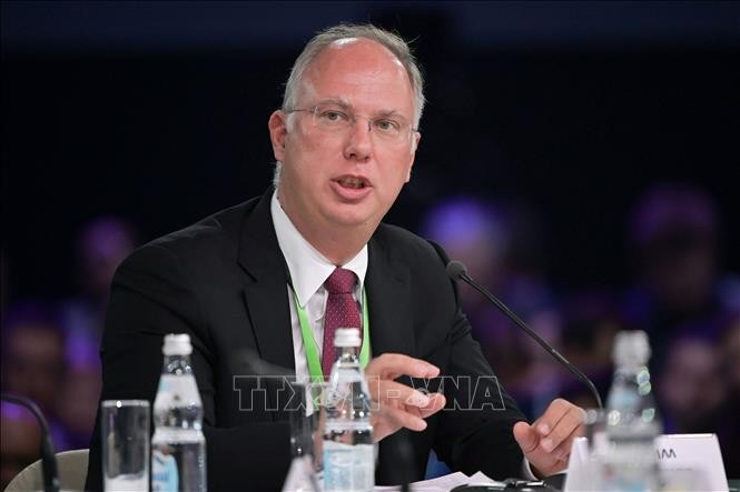 Ông Kirill Dmitriev tại một sự kiện ở Moskva. Ảnh tư liệu: AFP/TTXVN