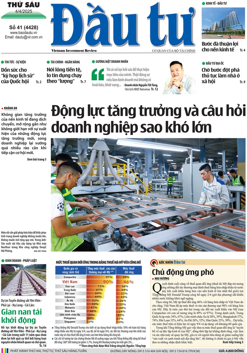 Báo Đầu tư số 41