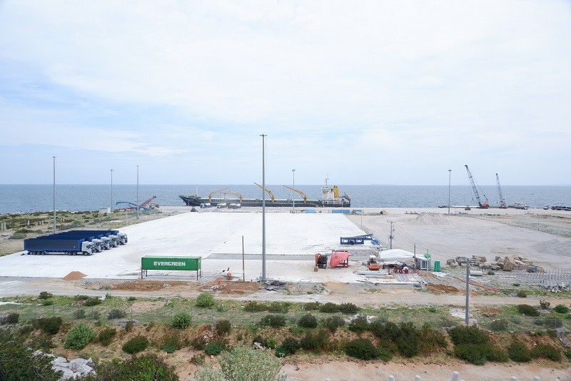 Dự án LNG Cà Ná gắn liền với Cảng biển Cà Ná.