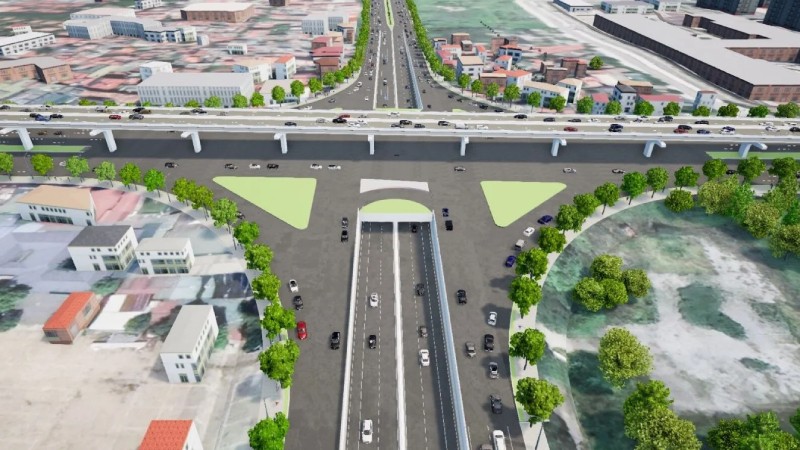 Hà Nội duyệt dự án hầm chui Hoàng Quốc Việt - Phạm Văn Đồng 3000 tỷ đồng 