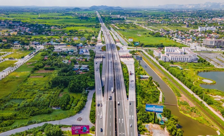 Một đoạn cao tốc Cầu Giẽ - Ninh Bình do VEC đầu tư. 