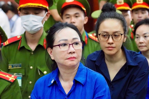 Bị cáo Trương Mỹ Lan, cựu chủ tịch HĐQT Tập đoàn Vạn Thịnh Phát.