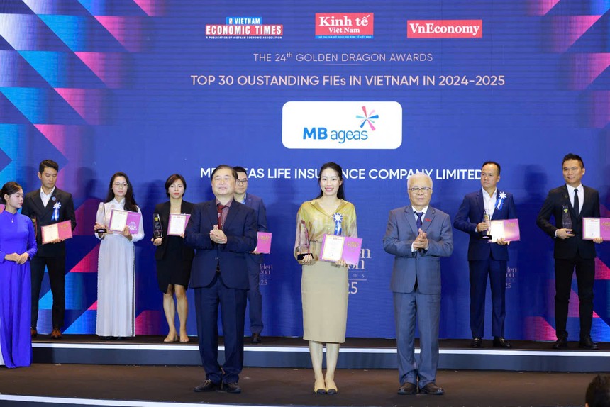 MB Ageas Life được vinh danh Giải thưởng Rồng Vàng lần thứ 3