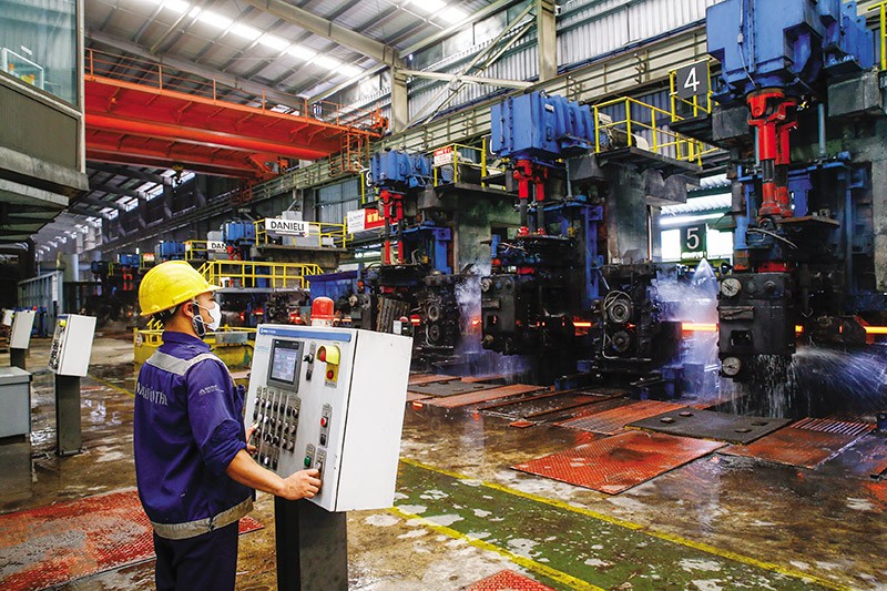 Nhà máy của Hòa Phát tại Hải Dương.