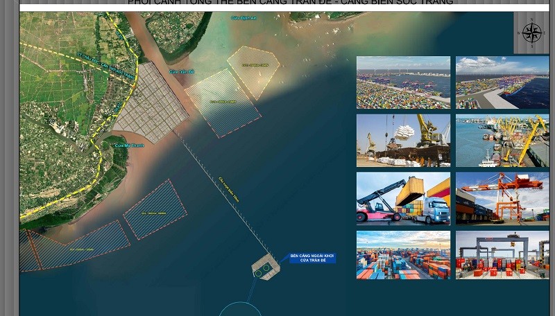 Cảng biển Trần Đề đóng vai trò là cảng cửa ngõ cho vùng ĐBSCL, thúc đẩy phát triển kinh tế - xã hội cho toàn Vùng.