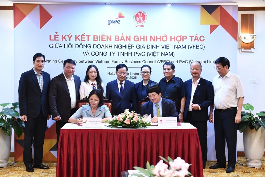 Hội đồng Doanh nghiệp Gia đình Việt Nam và PwC Việt Nam ký kết Biên bản Ghi nhớ Hợp tác