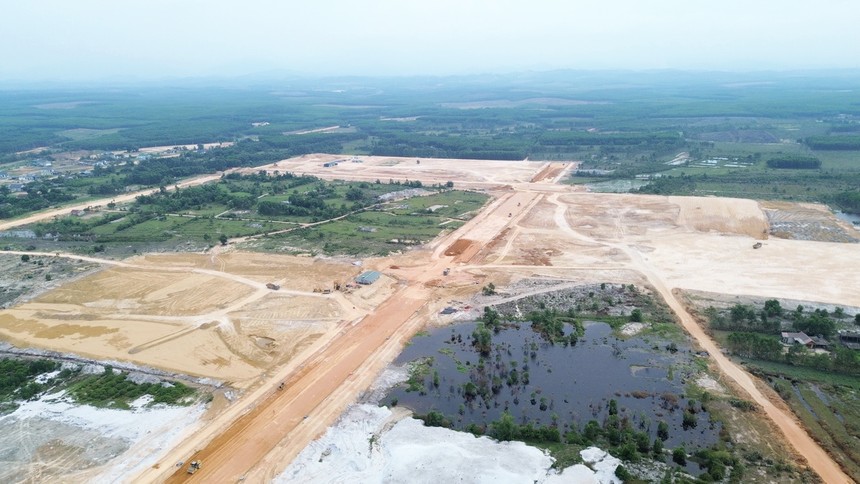 Dự án Khu công nghiệp Quảng Trị sẽ tiếp tục được đầu tư mở rộng trong thời gian tới. Ảnh: Ngọc Tân