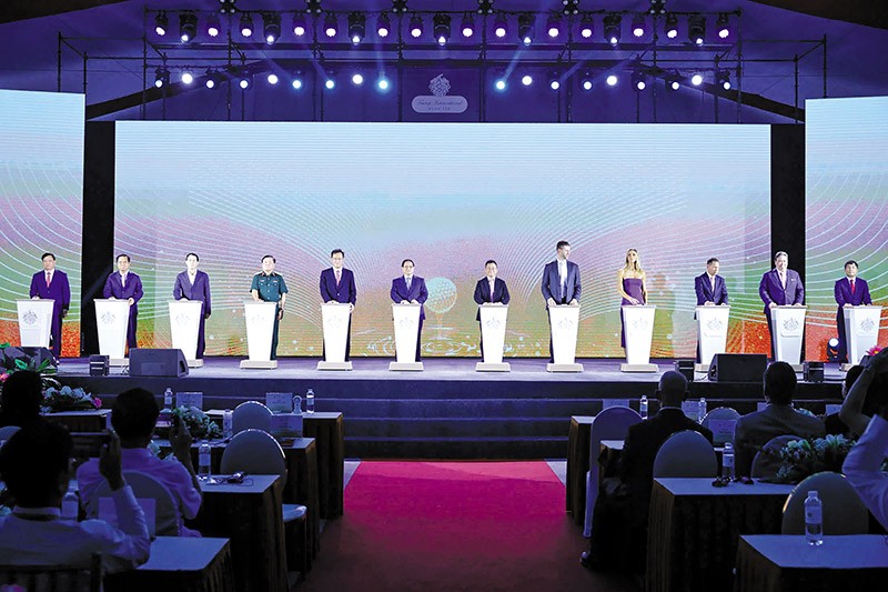 Lễ khởi công xây dựng Dự án Khu phức hợp đô thị, du lịch sinh thái, sân golf Khoái Châu tại Hưng Yên 