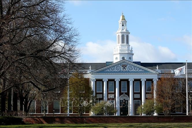 Trường đại học Harvard ở Cambridge, Massachusetts, Mỹ. Ảnh tư liệu: AFP/TTXVN