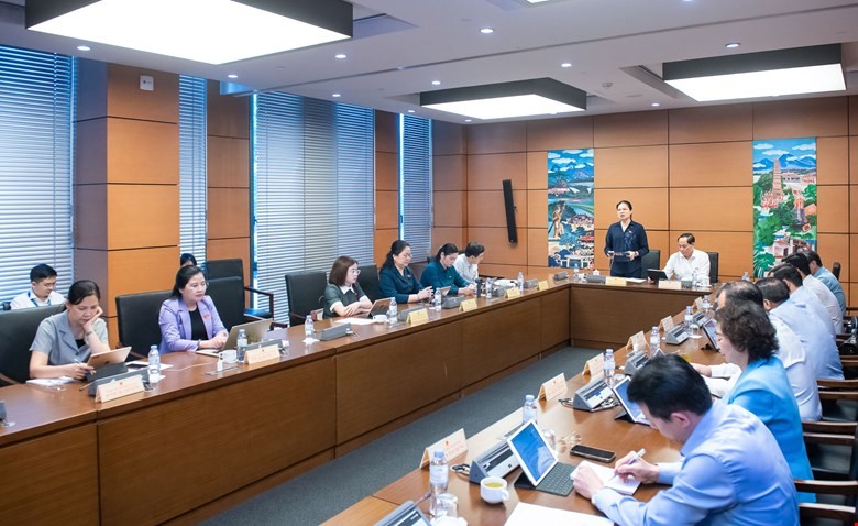 Phiên thảo luận tổ về dự án Luật Sửa đổi, bổ sung một số điều của Bộ luật Hình sự ngày 20/5. 