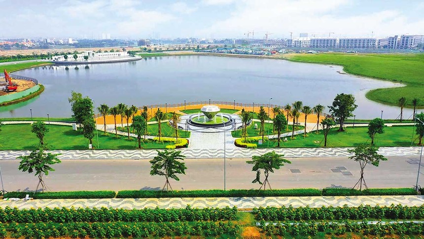 Hồ Đại Nhật giúp cư dân Khu đô thị Vạn Phúc (TP.HCM) không sống trong ngập lụt