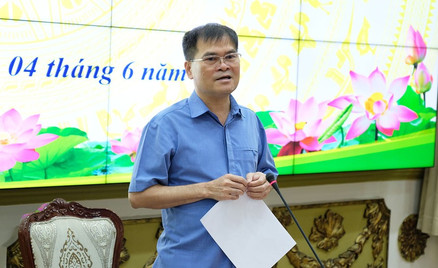 Thứ trưởng Bộ Tài chính Bùi Văn Khắng cho rằng cần có sự quyết tâm cao, sự vào cuộc của các cấp, các ngành để bảo đảm việc xử lý tài sản hiệu quả, tránh thất thoát, lãng phí. Ảnh: Trọng Tín.