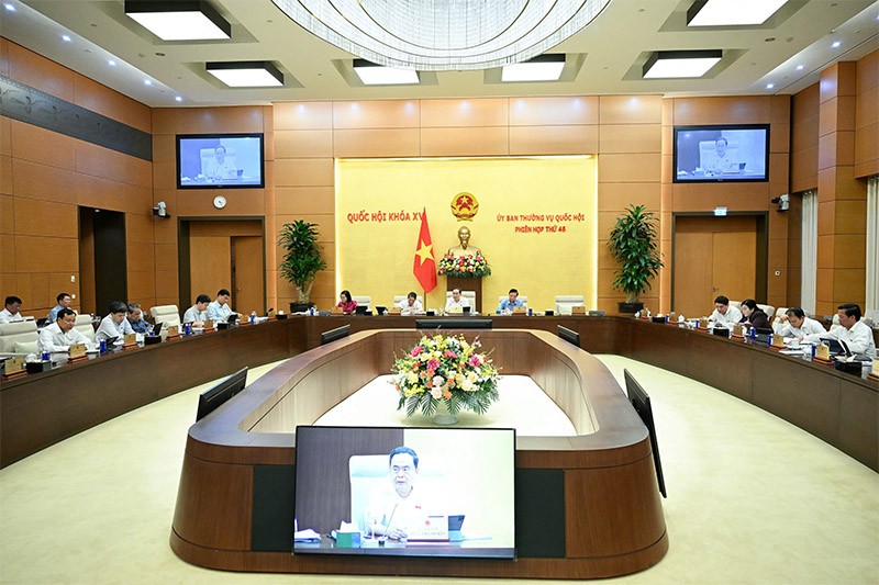 Phiên thảo luận của Ủy ban Thường vụ Quốc hội về các dự thảo luật 