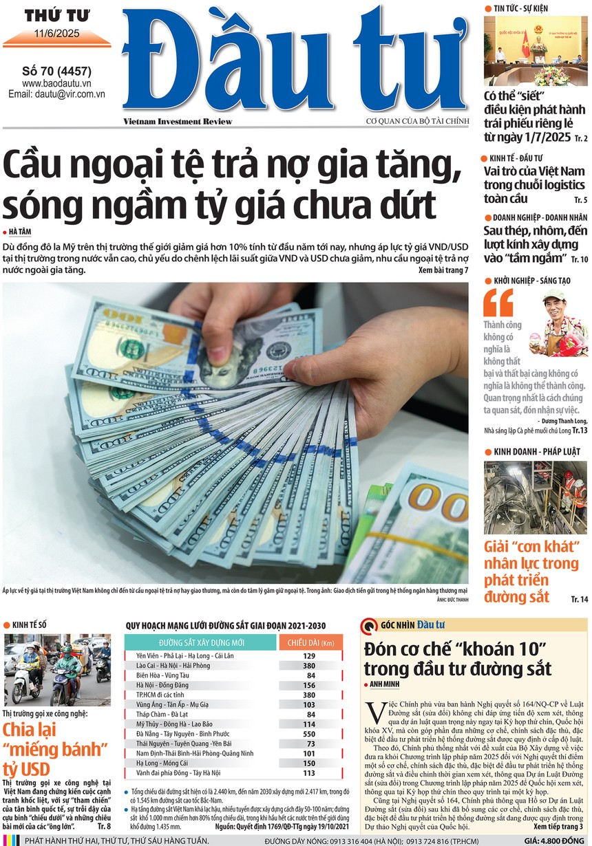 Báo Đầu tư số 70