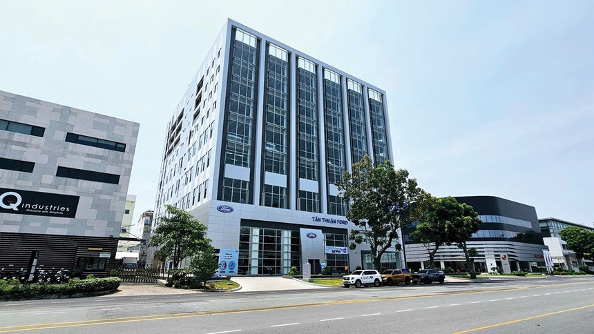 Ford Tân Thuận là showroom lớn nhất Đông Nam Á thuộc hệ thống showroom của City Ford