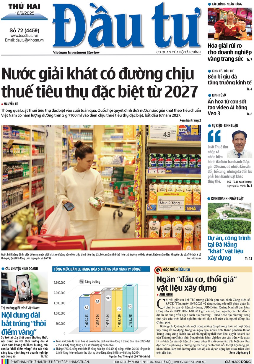 Báo Đầu tư số 72