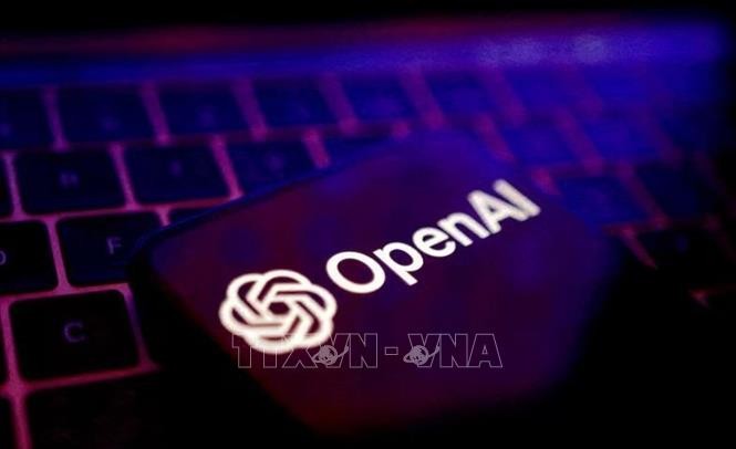 Biểu tượng của Hãng OpenAI. Ảnh: REUTERS/TTXVN