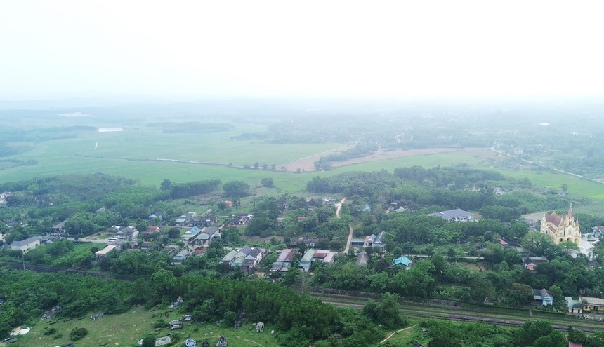 Khu vực xã Hải Chánh, huyện Hải Lăng, nơi dự án được cấp phép đầu tư.