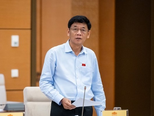 Ông Lâm Văn Mẫn, Trưởng Đoàn ĐBQH khóa XV tỉnh Sóc Trăng.