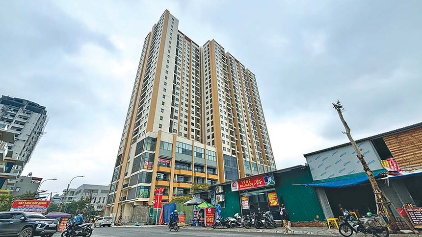 Trong vòng chưa đầy 1 năm, căn hộ chung cư Pandora (Thanh Xuân, Hà Nội) đã tăng giá tới 22%. Ảnh: Trương Thanh 