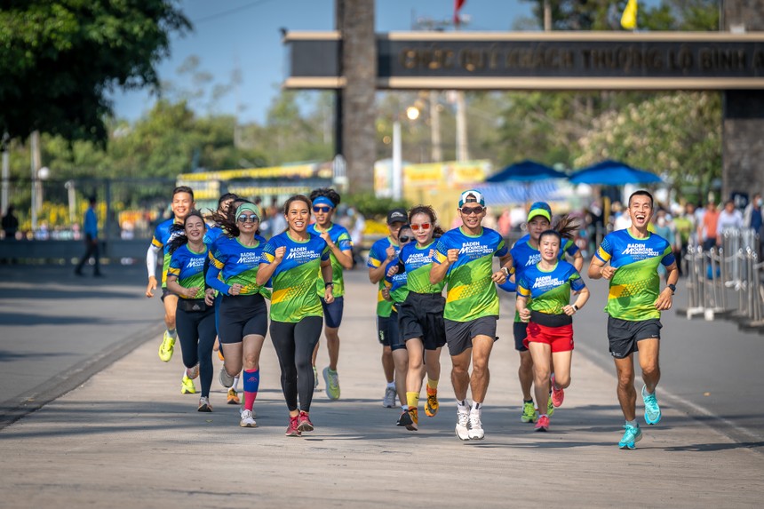 Hình ảnh giải chạy Baden Mountain Marathon 2023. Ảnh: Sun Group