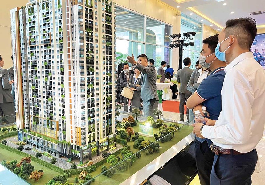 Trong quý II, nhiều dự án khu vực phía Nam mở bán, nhưng lượng tiêu thụ thấp. 