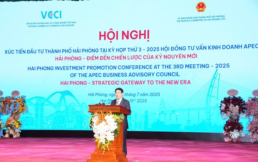 Chủ tịch nước Lương Cường phát biểu.