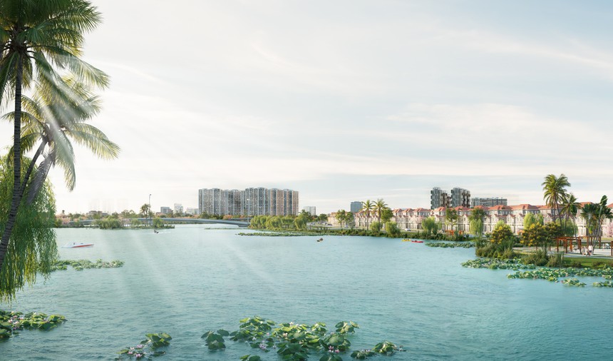 Dự án Khu đô thị cao cấp Mê Linh với tổng mức đầu tư 15.000 tỷ đồng. (Ảnh minh họa: Sun Property)