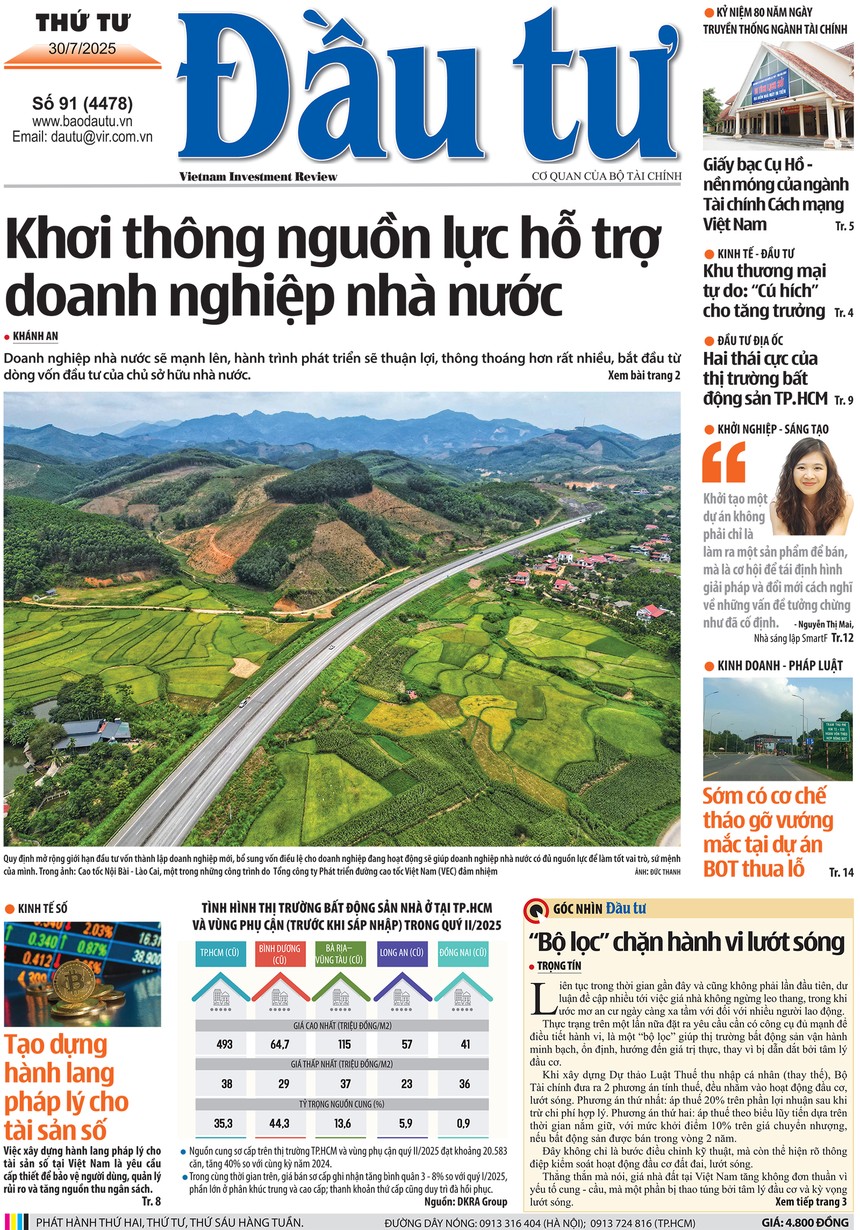 Báo Đầu tư số 91