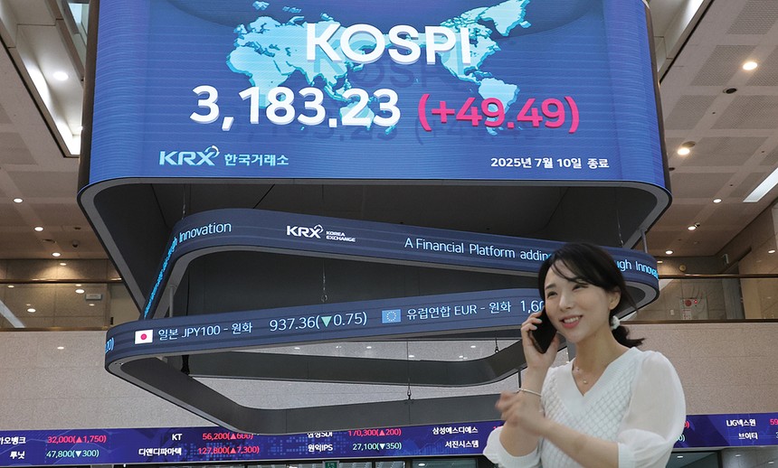 Dòng vốn ngoại đang trở lại mạnh mẽ trên TTCK Hàn Quốc