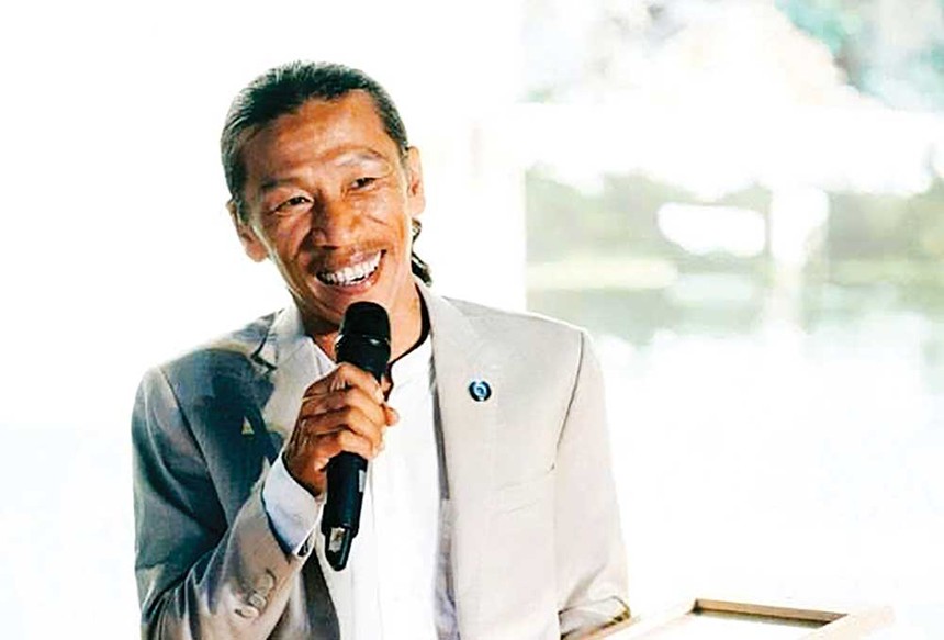 Doanh nhân Nguyễn Mạnh Bình San, Chủ tịch Công ty cổ phần Landscape Association Corporation. 