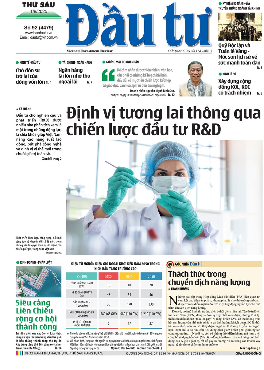 Báo Đầu tư số 92