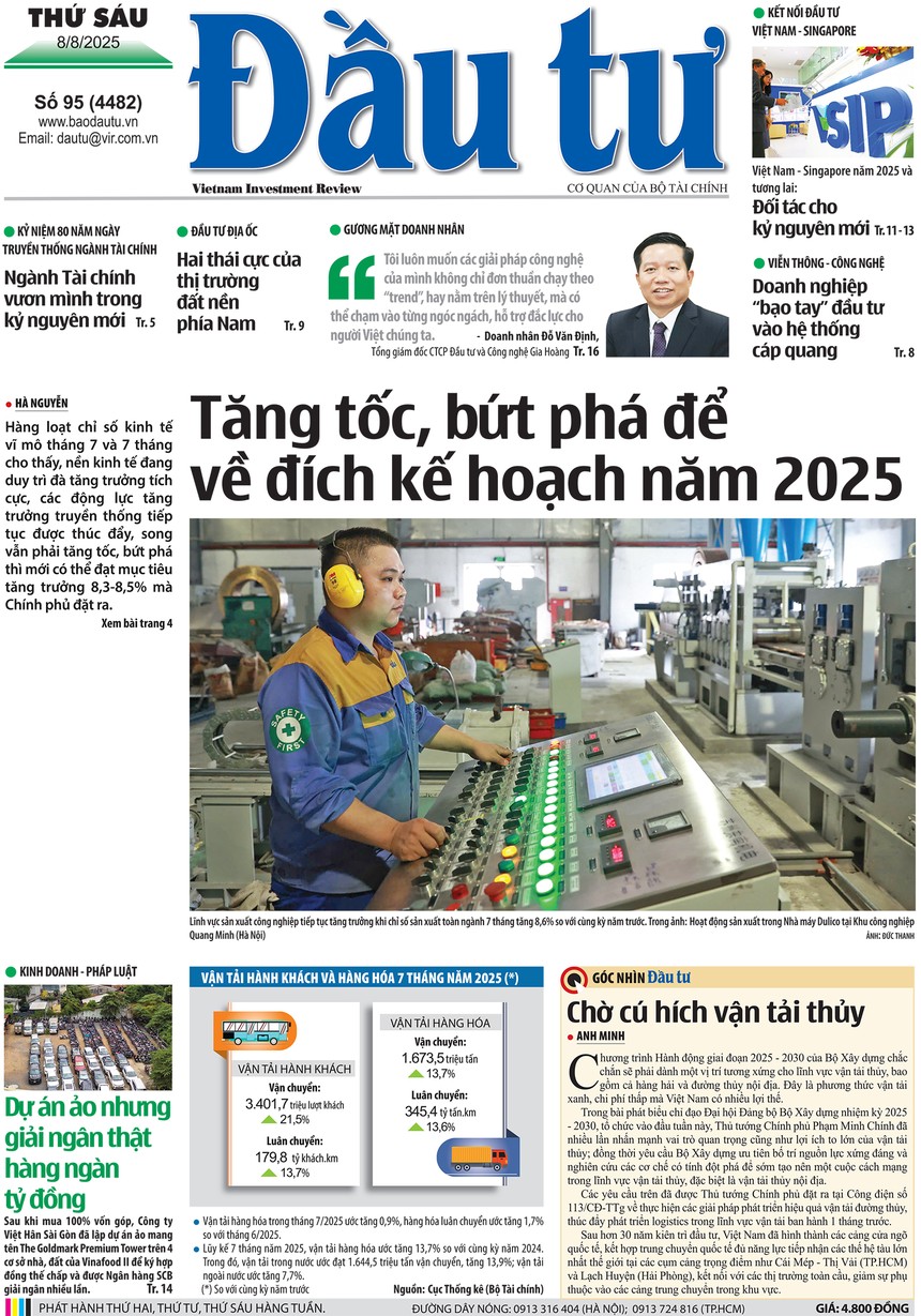 Báo Đầu tư số 95