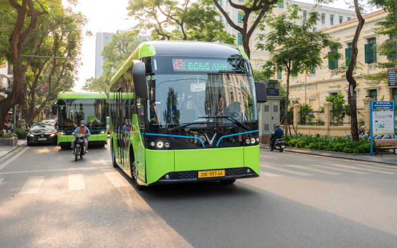 Hà Nội tăng cường xe buýt phục vụ Triển lãm 80 năm Quốc khánh 