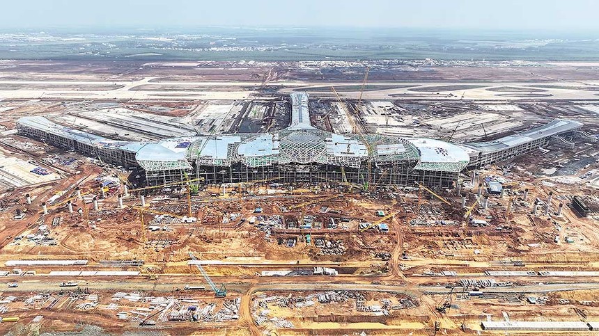 ACV đang đẩy nhanh tiến độ để đưa vào khai thác Dự án Cảng hàng không quốc tế Long Thành giai đoạn 1 trong quý II/2026. 