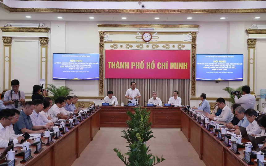 Nhiệm kỳ 2025 - 2030, TP.HCM dự kiến tốc độ tăng trưởng GRDP bình quân khoảng 10%/năm. Ảnh: Trọng Tín