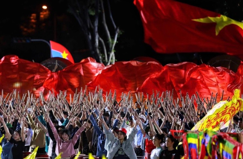 Chương trình diễu binh quy mô lớn, sẵn sàng chào đón hàng triệu du khách đến với Thủ đô. Ảnh: Ngọc Dương