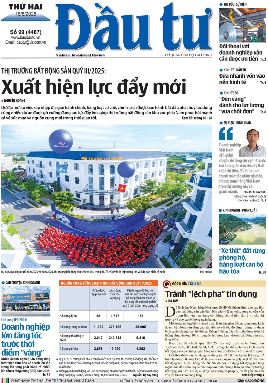 Báo Đầu tư số 99