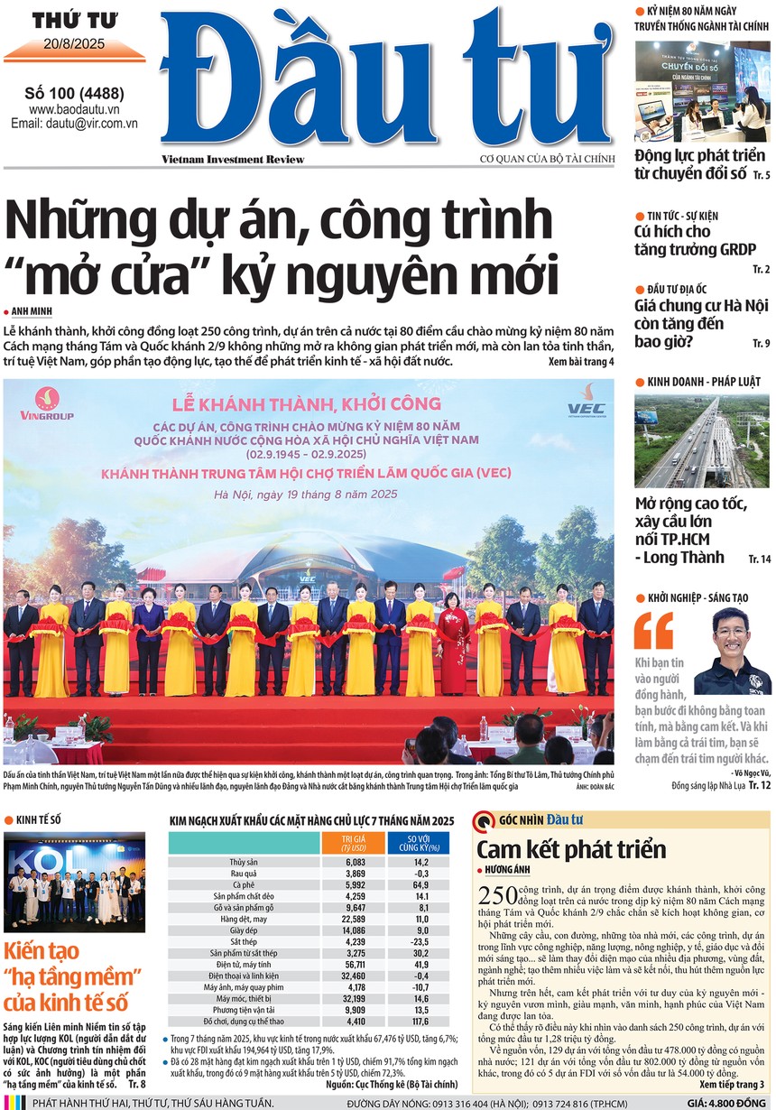 Báo Đầu tư số 100