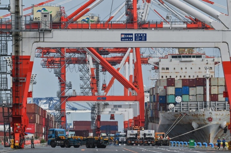 Mỹ hiện vẫn là thị trường xuất khẩu lớn nhất của Nhật Bản. Ảnh: AFP 