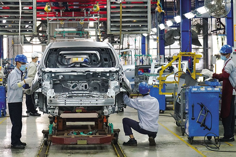 Ngày càng nhiều tập đoàn lớn, nhất là các tập đoàn Âu - Mỹ, đến Việt Nam đầu tư. Ảnh: Đức Thanh 