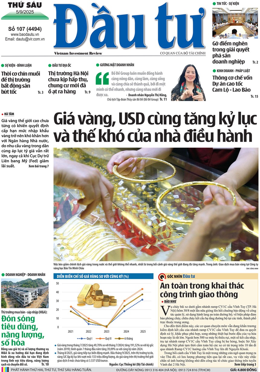 Báo Đầu tư số 107